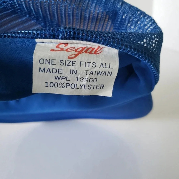 Vintage Segal,Myrtle Beach Mens Blue/White Mesh,Snapback Trucker Hat. - Picture 7 of 7